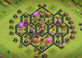 Top Town Hall 8 Farming Base & Copy Link | Clash of Clans #19958