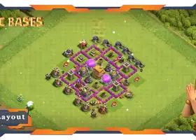 Best TH6 Farming Base: Anti 3 Stars Layout & Link #19963