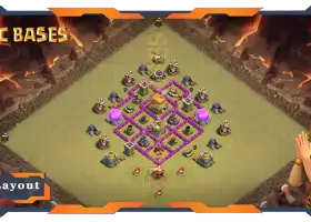 Top TH6 War Base Layout: Anti-Air & CWL Strategies #19973