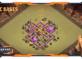 Top TH6 War Base Layouts: Anti-Everything & Hybrid Design #19976