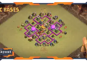 Top TH6 War Base Layout for CWL in Clash of Clans #19987