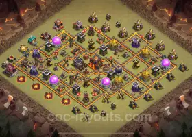 Best TH10 War Base Copy 2025 | Top Town Hall 10 Defense #19989