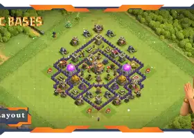 Th7 Anti Trophy Base: War/CWL & Anti-Air Layouts  #20000