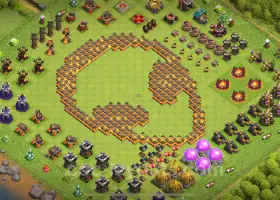 Best Funny Troll Base TH10 2024 - Clash of Clans Guide #20002