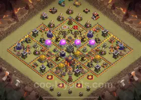 Best Anti 2 Stars War Base TH10 - 2024 Links & Strategies #20004