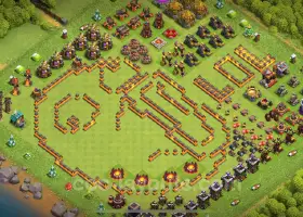 Best Funny TH10 Troll Base with Link - Clash of Clans 2024 #20008