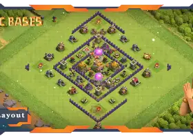 Top TH7 Farming Base with Anti-Everything Layout | Clash of Clans #20016