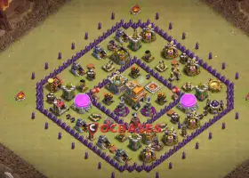 Top Town Hall 7 War Base: Copy Link for Clash of Clans #20031