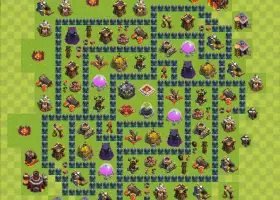 Best TH10 Farming Base Design for Clash of Clans #20034