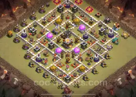 Top TH11 Anti 2 Stars War Base 2025 - Clash of Clans #20042