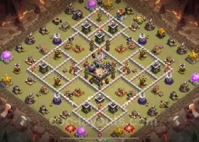 Best TH11 Anti 3 Stars War Base 2025 - Clash of Clans #20044