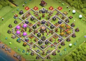 Best TH11 Farming Base 2025 | Anti 2 Stars & Resource Defense #20049