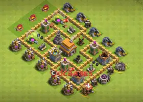 Town Hall 5 Hybrid Base: Anti 2-Star & Trophy Strategies #20055