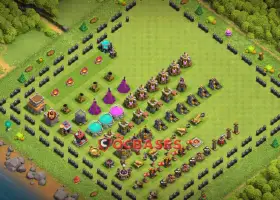 Clash of Clans: Town Hall 8 Fun Progress Base Guide #20057