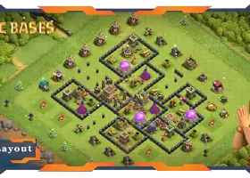 Top TH8 Farming Bases with Max Levels & Layout Links - COC #20076