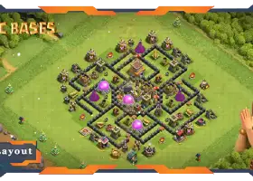 Top TH8 Farming Bases: Hybrid & Anti-3 Star Layouts #20083