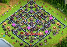 Top Town Hall 15 Trophy Base: Anti 3-Star Design | CoC #20088