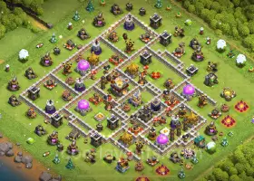 Best Anti 3 Stars TH11 Base - Hybrid Strategy & Link #20094