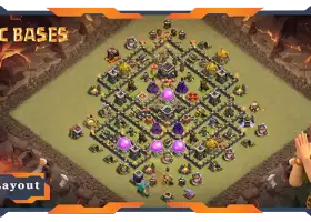 Top TH9 Max Bases: Best Layouts for War & Defense - CoC #20106