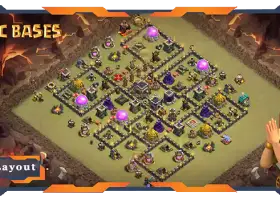 Top TH9 War Base Layouts: Hybrid, Anti-Everything & Links #20120