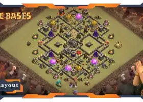 Top TH9 War Base Layouts: Max Levels & Anti 3 Star Links #20138