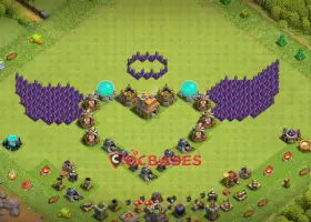 Town Hall 7 Progress Base for Clash of Clans - Fun Strategies! #20146