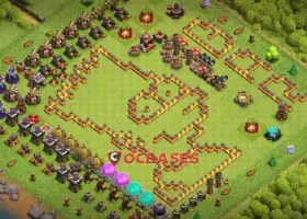 Town Hall 10 Progress Base | Clash of Clans Fun & Tips #20155