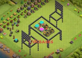 Fun Town Hall 8 Progress Base - Clash of Clans Copy Link #20157