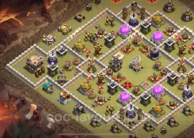 Best TH11 Anti 3 Stars War Base 2024 - Link & Strategy #20164