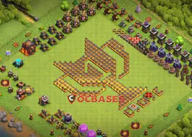 Town Hall 10 Progress Base: Fun Clash of Clans Strategies #20165