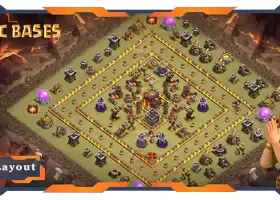 Top War Base TH10: Anti-Air Layouts & Links for Clash of Clans #20173