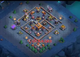 Clash of Clans Builder Hall 8 Progress Base with Copy Link #20178