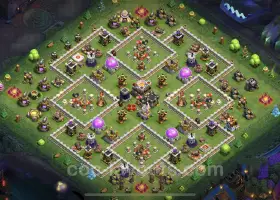 Top Anti 2 Star TH11 Base for Legend League - Clash of Clans #20184