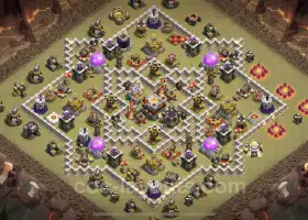 Best Anti 2 Stars TH11 War Base - Legend League Copy #20189