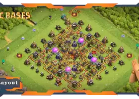 Top TH10 Hybrid Base Layouts for Farming - Clash of Clans #20190