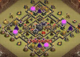 Top Town Hall 9 War Base Layouts - Clash of Clans Guide #20195