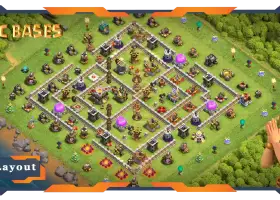 Top TH11 Farming Base Layouts - Clash of Clans with Links #20197