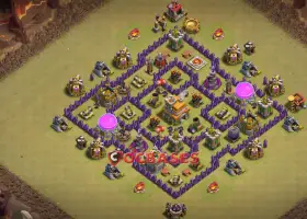 Top Town Hall 7 War Base - Copy Link for Clash of Clans! #20201