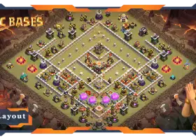 Top TH11 War Base Layout - Anti 2 Star | Clash of Clans #20203