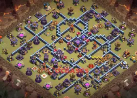 Top Town Hall 15 War Base: Anti-3 Stars for CWL | Clash of Clans #20205