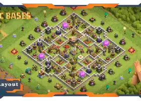 Top TH11 Base Designs - Anti 3-Star Hybrid Layouts #20210