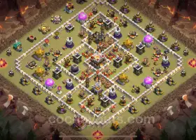 Top TH11 War Base 2025: Anti Air & Electro Dragon Link #20211