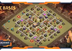 Top TH11 War Base: Anti 3 Stars Layout & Link - Clash of Clans #20247