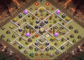 Best TH11 War Base 2024: Anti Air & Electro Dragon #20259