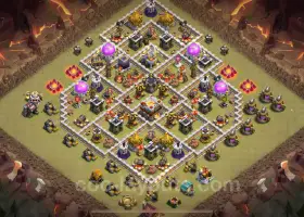 Top TH11 War Base 2025: Max Levels & Anti-Everything Link #20263