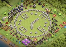 Best Funny TH11 Troll Bases with Links - Clash of Clans #20274