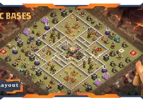 Top TH11 War Base Layouts - Anti 3 Stars & Electro Dragon #20277