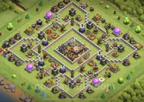 Top Anti 3 Stars TH11 Base Copy for Clash of Clans #20279