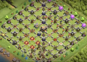 Best Funny TH11 Troll Bases with Links - Clash of Clans #20281