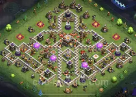 Best Funny Troll Bases TH11 - Clash of Clans Art #20339